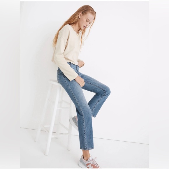 Madewell Slim Demi Boot Jeans - Picture 3 of 12
